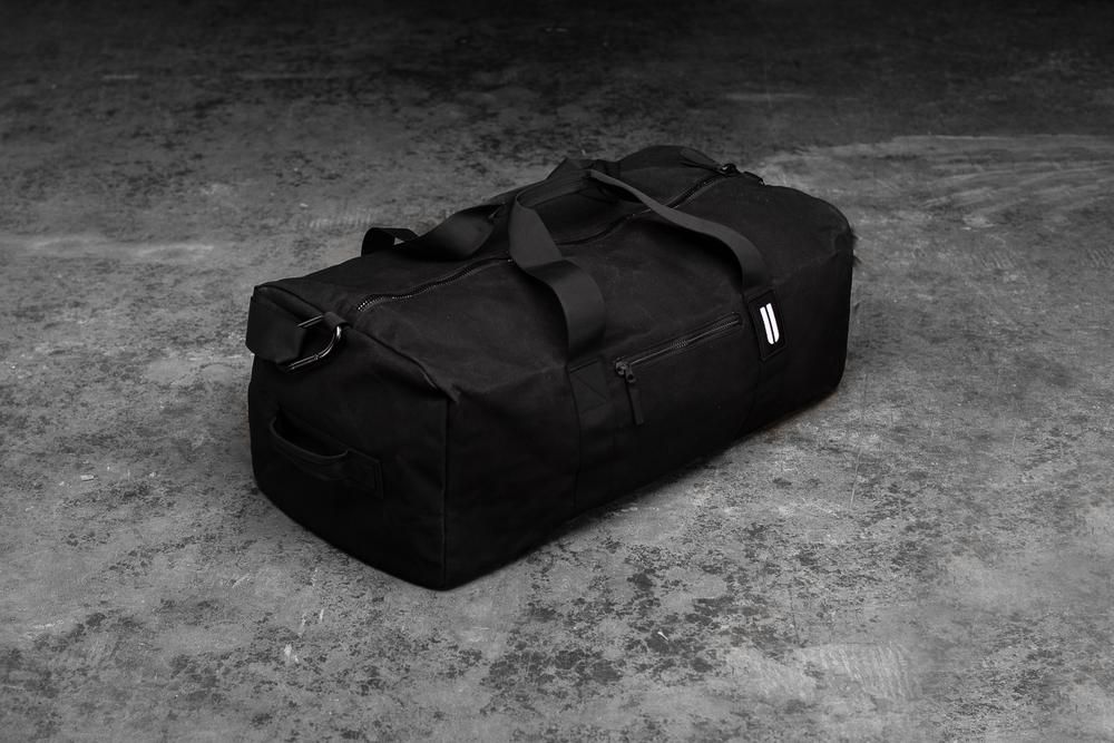 Sac À Dos NOBULL Noir - NOBULL Xl Waxed Canvas Traditional Duffle,France (9032-NJIOD)